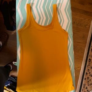 No Boundaries NOBO gold stretchy tank top super soft Small